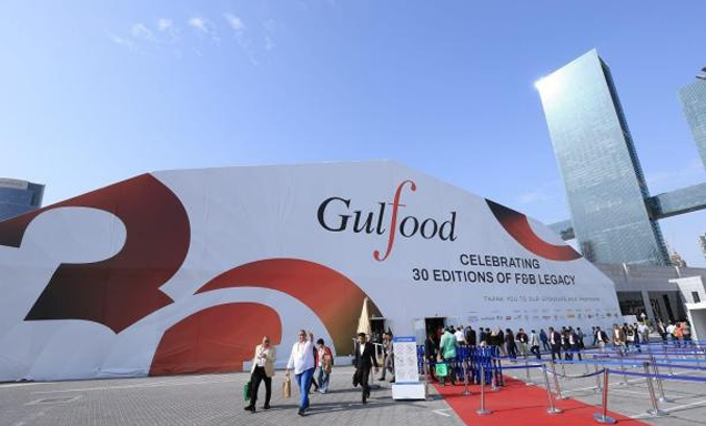 Welong exhibiting instant boba pearls at Gulfood in Dubai