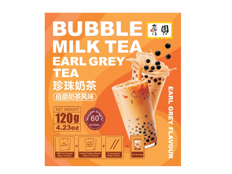 Welong Instant Bubble Tea Mix in Earl Grey, Peach Oolong and other flavours